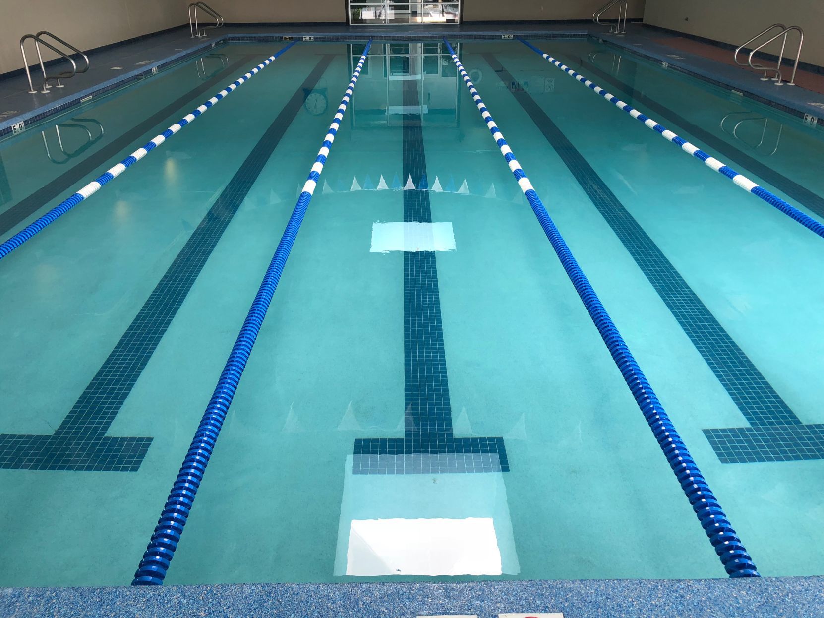 Razor Sharp swimming pool
